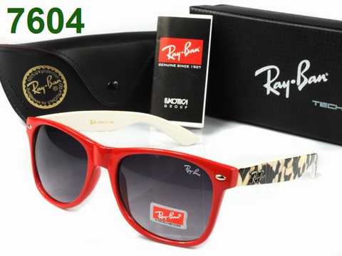 taille lunette ray ban