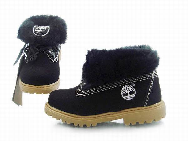 timberland noir et blanche